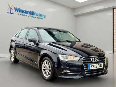Used Audi A3 Sportback Performance 2013 Black Hatchback