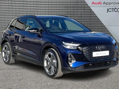 Used Audi Q4 e-tron Black Edition 150 kW (204 HP) 2026 Blue SUV