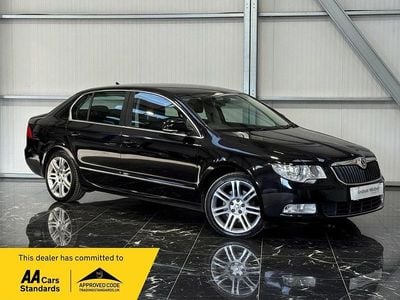 Used Skoda Superb Elegance 170 HP (125 kW) 2011 Black Hatchback