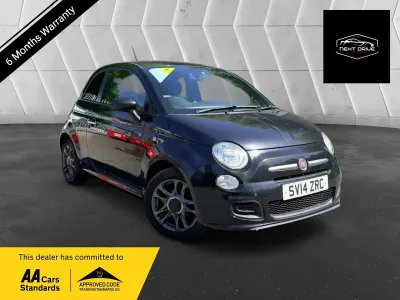 Used Fiat 500 S 69 HP (50 kW) 2014 Black Hatchback