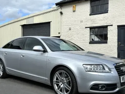 Begagnad Audi A6 Design 190 HK (139 kW) 2009 Silver Sedan