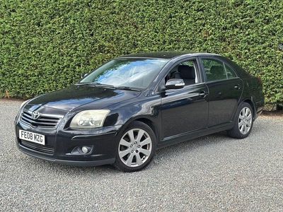 Black Used 2008 Toyota Avensis Hatchback | £1,999 (Fair price)