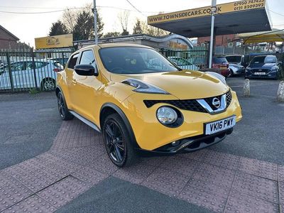 Used Nissan Juke N-Connecta 115 HP (84 kW) 2016 Yellow SUV