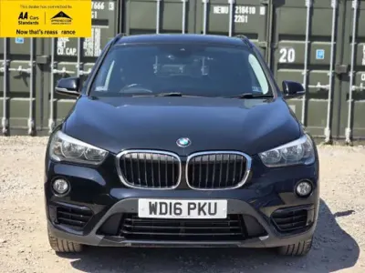 Used BMW X1 Sport Line 192 HP (141 kW) 2016 Black SUV