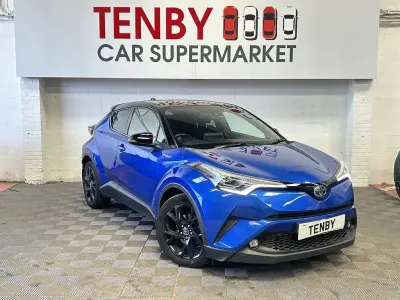 Used Toyota C-HR 122 HP (89 kW) 2019 Blue SUV