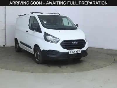 Used Ford Transit Custom 105 HP (77 kW) 2021 White Van