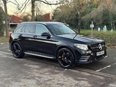 Black Used 2018 Mercedes GLC220 AMG line Estate | £15,495 (Fair price)