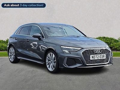 Used Audi A3 S-Line 150 HP (110 kW) 2022 Grey Sedan