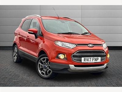 Red Used 2017 Ford Ecosport Titanium SUV | £6,595 (Fair price)