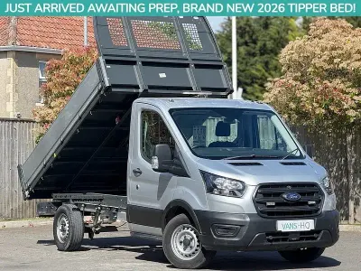 Second-hand Ford Transit 130 CP (95 kW) 2021 Argintiu Cabrio