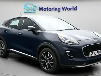 Begagnad Ford Puma Titanium 125 HK (91 kW) 2023 Blå SUV