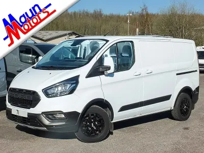 Used Ford Transit Custom 130 HP (95 kW) 2021 White Van