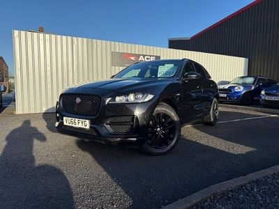 Used Jaguar F-Pace R-Sport 180 HP (132 kW) 2016 Black SUV
