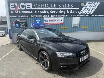 Used Audi A5 Black Edition 177 HP (130 kW) 2013 Black Coupe