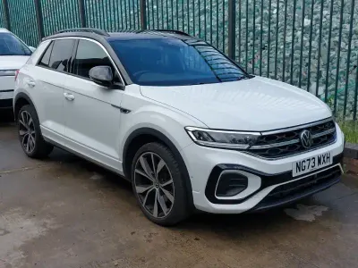Used VW T-Roc R-line 150 HP (110 kW) 2024 White SUV