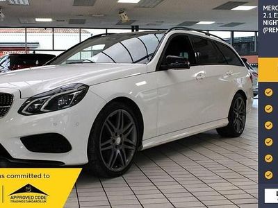 Used Mercedes E220 Premium 2016 White Estate