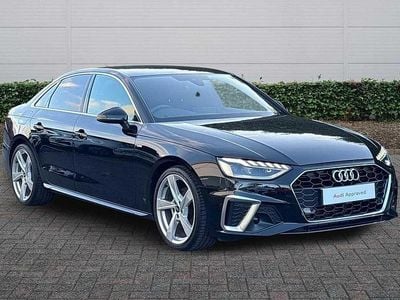 Black Used 2022 Audi A4 S-Line Sedan | £22,245 (Fair price)