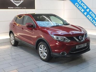 Red Used 2014 Nissan Qashqai Acenta Premium SUV | £5,600 (Fair price)