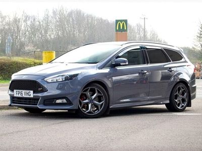 used Ford Focus ST 3 2.0 EcoBoost Estate 2 Owners FSH Sat Nav, Leather Stealth Grey 70,500 miles