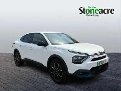 Used Citroën e-C4 Shine 100 kW (136 HP) 2023 White Sedan