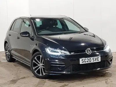 Usado VW Golf VII R-line Edition 150 HP (110 kW) 2020 Preto Citadino