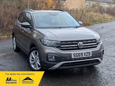 Used VW T-Cross SE 95 HP (69 kW) 2019 Grey SUV