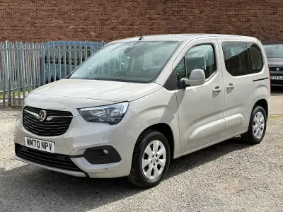 Used Vauxhall Combo S 130 HP (95 kW) 2021 Grey MPV
