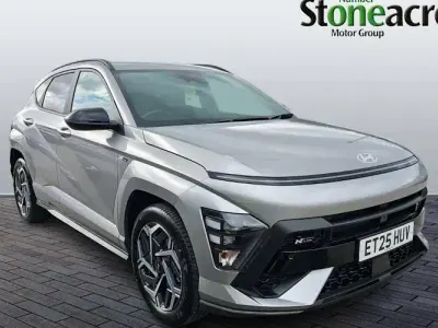 Used Hyundai Kona N Line 137 HP (100 kW) 2025 Silver SUV