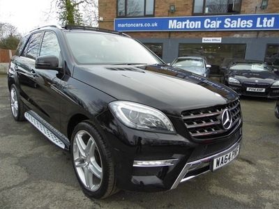 used Mercedes ML350 M Class 3.0V6 BlueTEC AMG Line G Tronic 4WD Euro 6 (s/s) 5dr
