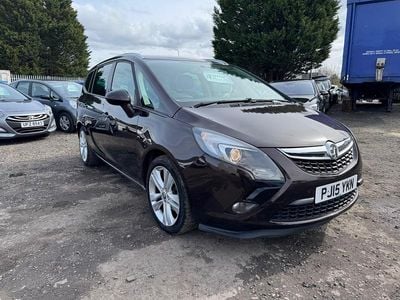 Used Vauxhall Zafira SRi 140 HP (102 kW) 2015 Brown MPV