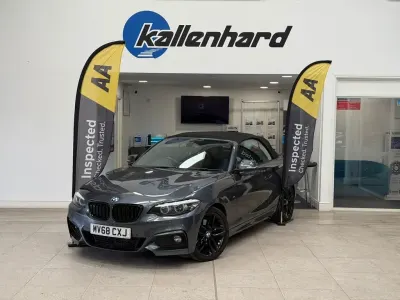 Used BMW 220 M Sport 190 HP (139 kW) 2018 Grey Cabriolet