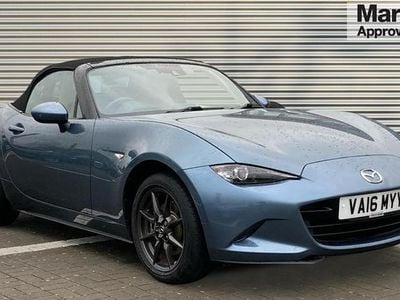 Blue Used 2016 Mazda MX5 Inclusive Cabriolet | £13,109 (Good price)