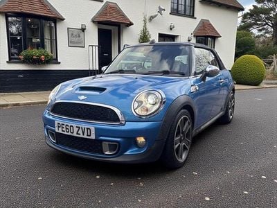 Used Mini Cooper S Cabriolet 2010 Blue Cabriolet