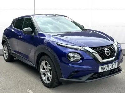 Used Nissan Juke N-Connecta 114 HP (83 kW) 2021 Blue SUV