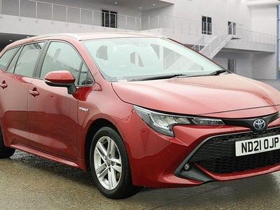 Used Toyota Corolla 122 HP (89 kW) 2021 Red Estate