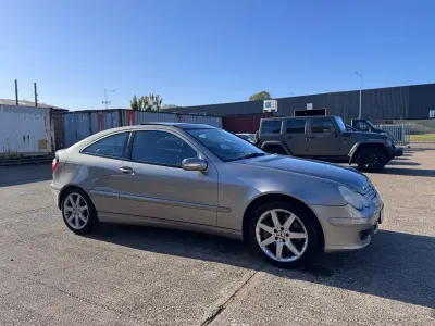 Used Mercedes C350 SE 2006 Silver Coupe