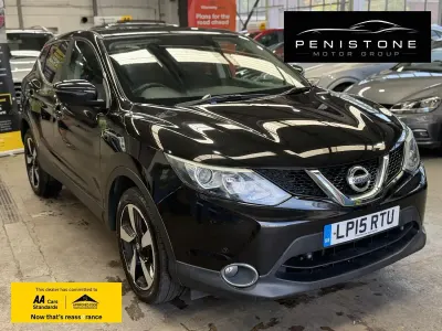 Used Nissan Qashqai N-TEC 110 HP (80 kW) 2015 Black SUV
