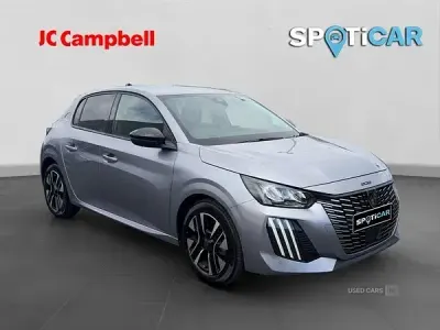 Used Peugeot 208 Allure 99 HP (72 kW) 2024 Grey Hatchback