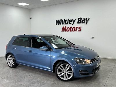 Used VW Golf VII GT 150 HP (110 kW) 2016 Blue Hatchback