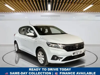 Used Dacia Sandero Comfort 90 HP (66 kW) 2022 White Hatchback