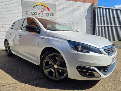 Used Peugeot 308 GT-line 2016 White Hatchback