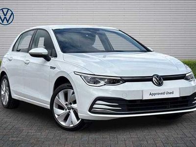 Used VW Golf VII Style 150 HP (110 kW) 2020 White Hatchback