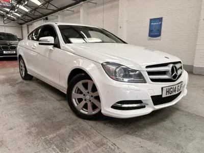 Used Mercedes C220 Executive 2014 White Coupe