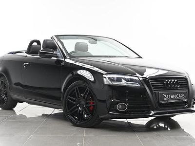 Black Used 2013 Audi A3 Cabriolet S-Line Cabriolet | £6,495 (A bit pricey)
