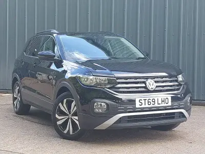 Used VW T-Cross SE 115 HP (84 kW) 2019 Black SUV