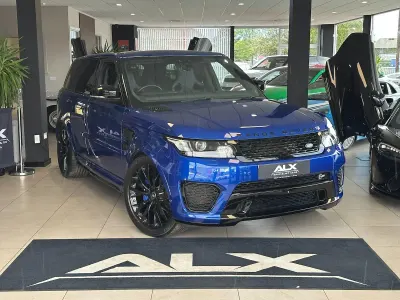 Usado Land Rover Range Rover Sport SVR 2017 Azul SUV