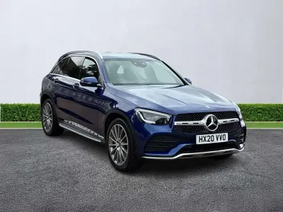 Used Mercedes GLC300 AMG Line Premium 2020 Blue SUV