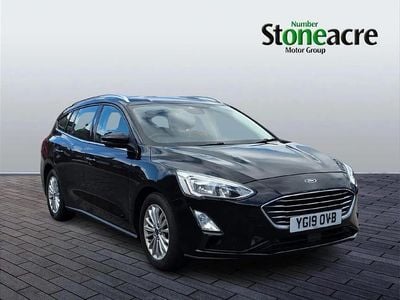 Used Ford Focus Titanium 150 HP (110 kW) 2019 Black Estate