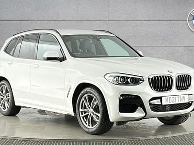 Used BMW X3 M Sport 187 HP (137 kW) 2021 White SUV