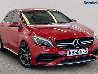Used Mercedes A45 AMG AMG 381 HP (280 kW) 2018 Red Hatchback